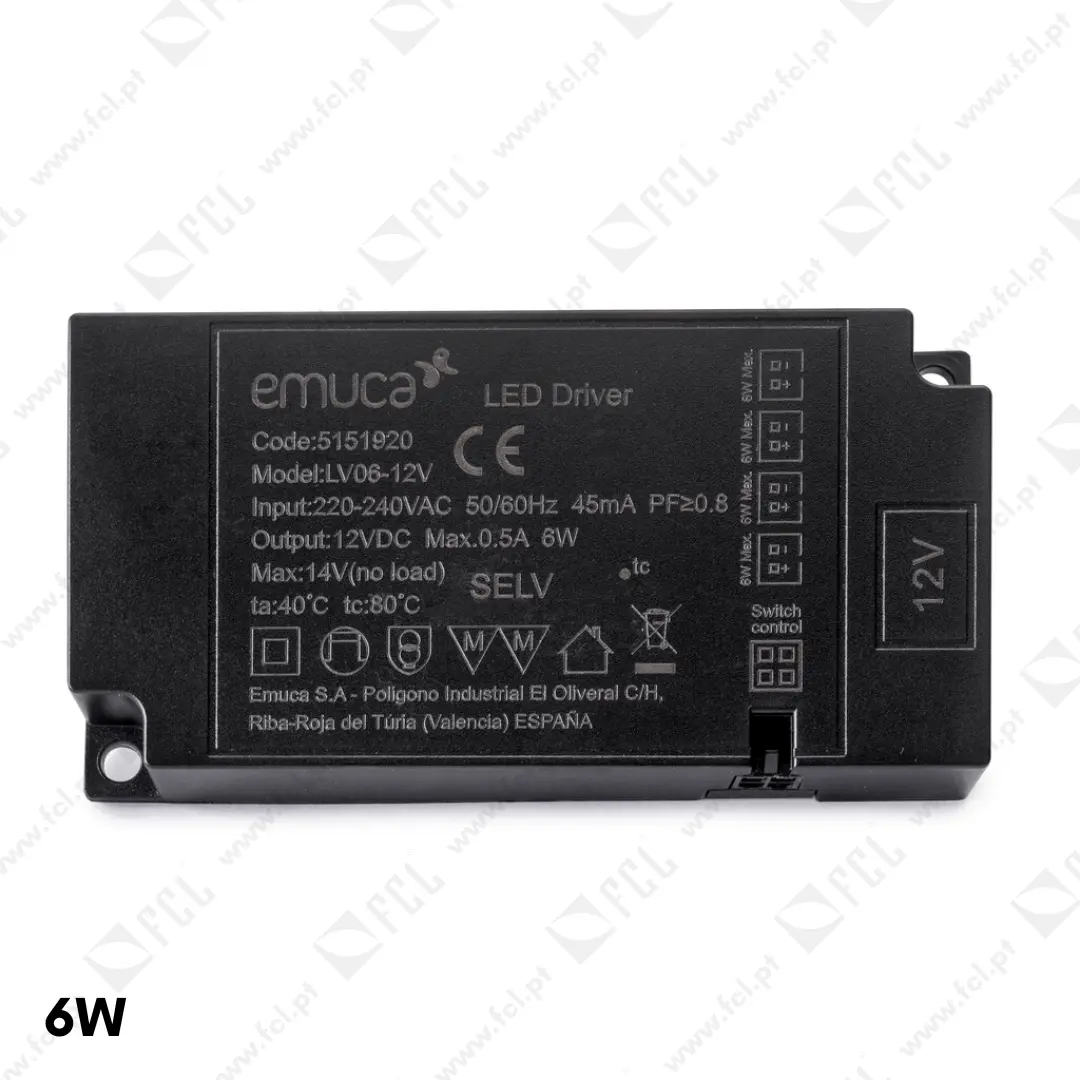 Transformador LED SMART (12V DC), MINILED, Plástico - Image 5